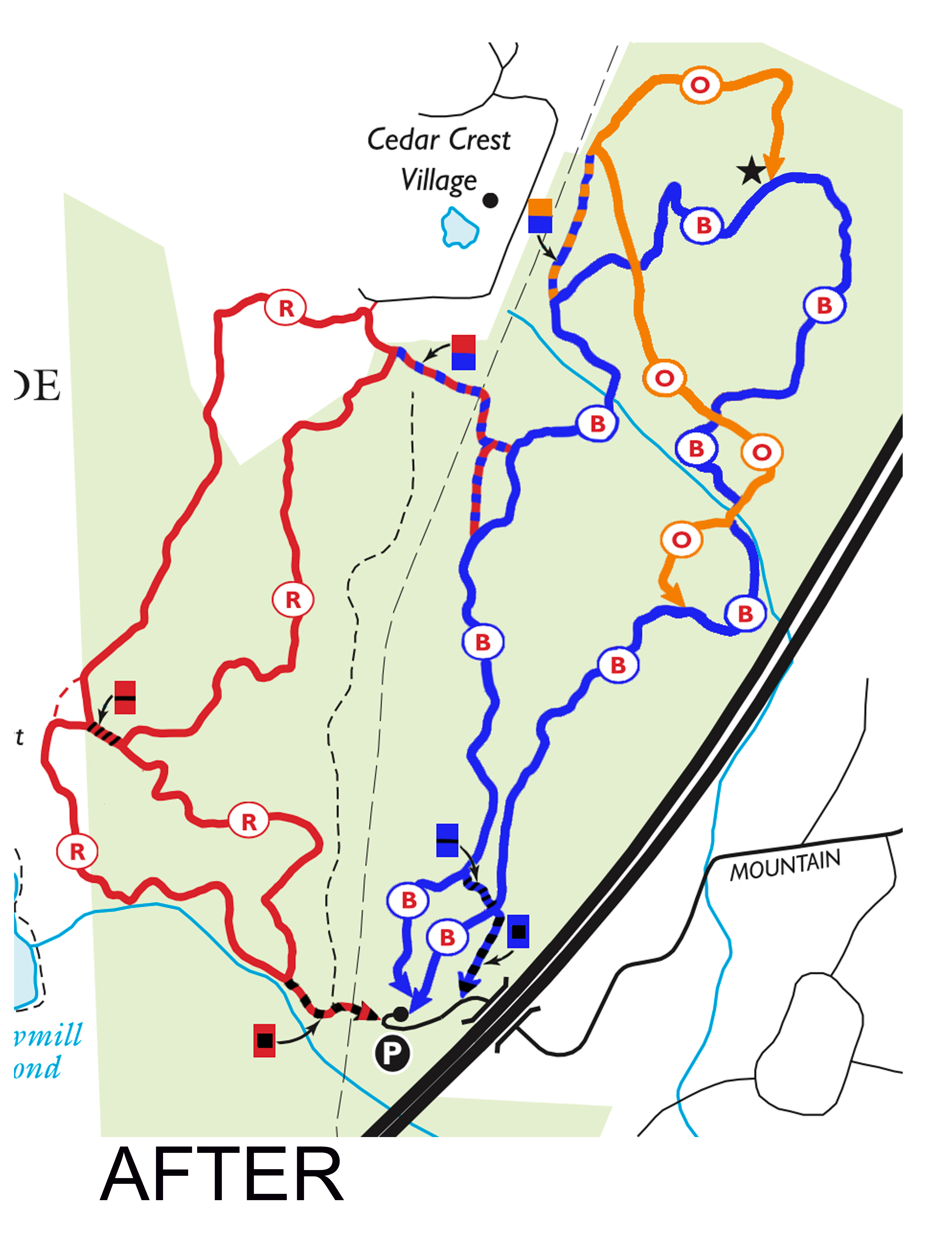 Trail Improvements in Mountainside Park New YorkNew Jersey Trail